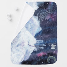 Galaxy with Castle and customisable name