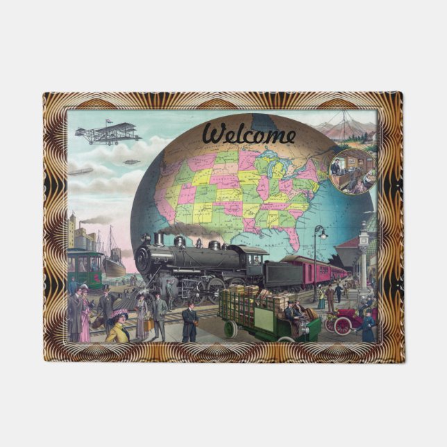 Galaxy World Doormat (Front)