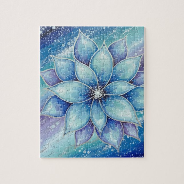 GalaxyMistFlower  Jigsaw Puzzle (Vertical)
