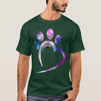 Galay Dog Paw Dog Lover funny boy T-Shirt