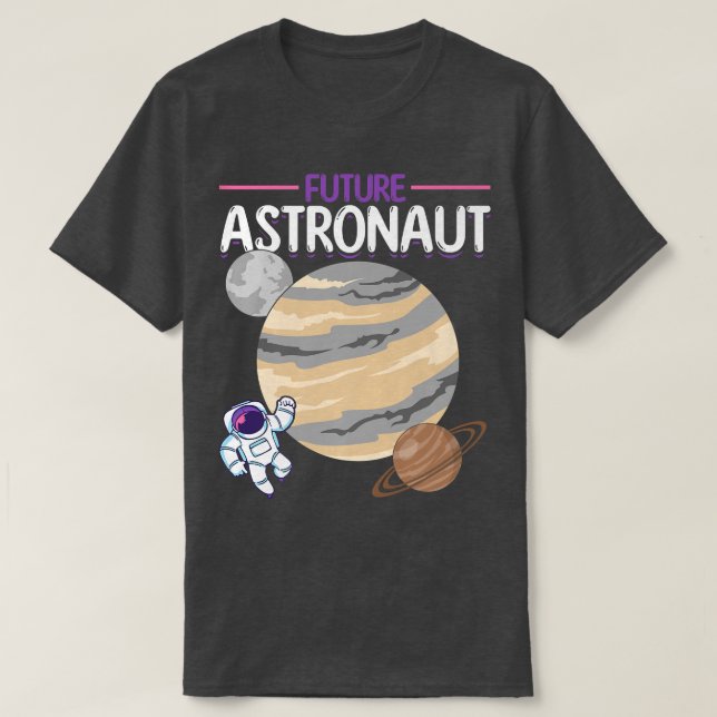 Galay Planets Outer Space Science Universe Future  T-Shirt (Design Front)