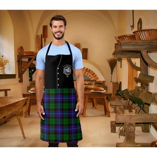 Galbraith Clan Badge & Tartan Kilt Apron (Creator Uploaded)
