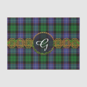 Galbraith Tartan And Monogram Tissue Paper
