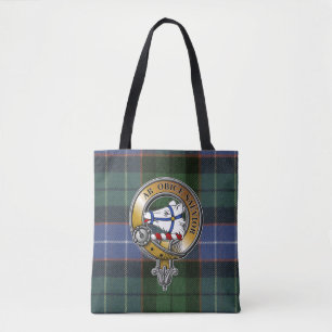 Galbraith Tartan & Badge Tote Bag