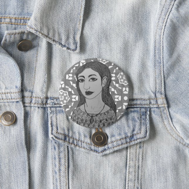 Galena 7.5 Cm Round Badge (In Situ)