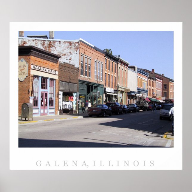 Galena, IL Poster (Front)