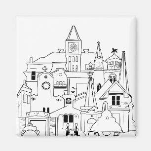 galena illinois collage magnet