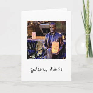 galena luminaria festival holiday card