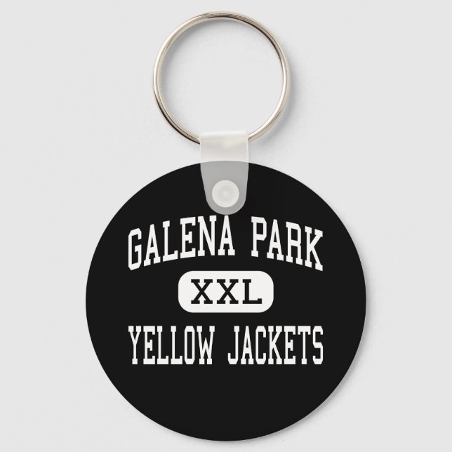 Galena Park - Yellow Jackets - High - Galena Park Key Ring (Front)