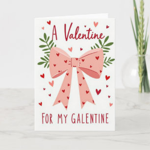Galentine Friendship Day Card