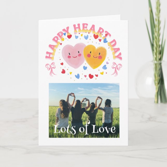 Galentine’s Day Custom Photo Card (Front)