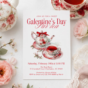 Galentine’s Day Par-tea Invitation