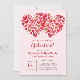 Galentine’s Girls Night Party Valentine Invitation