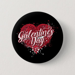 Galentines-Day 6 Cm Round Badge