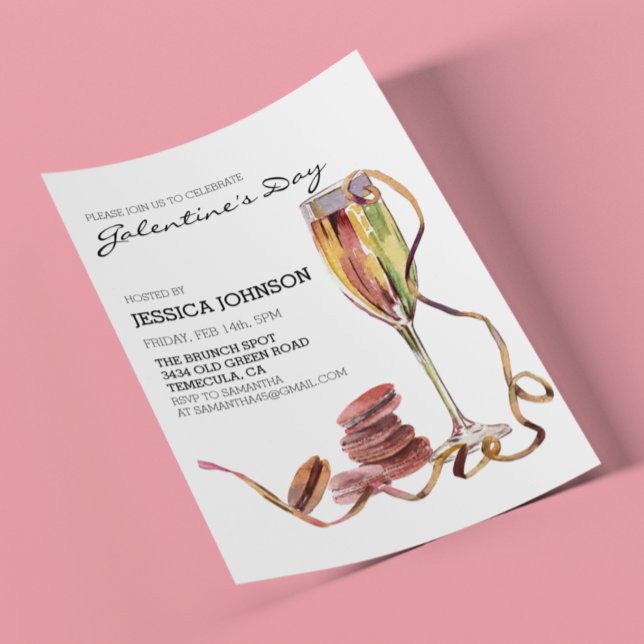 Galentine's Day Brunch Champagne  (Creator Uploaded)