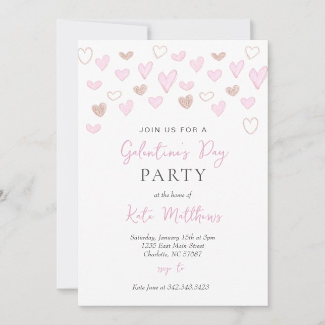 Galentines Day Dance Invitation (Front)