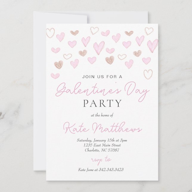 Galentines Day Dance Invitation (Front)