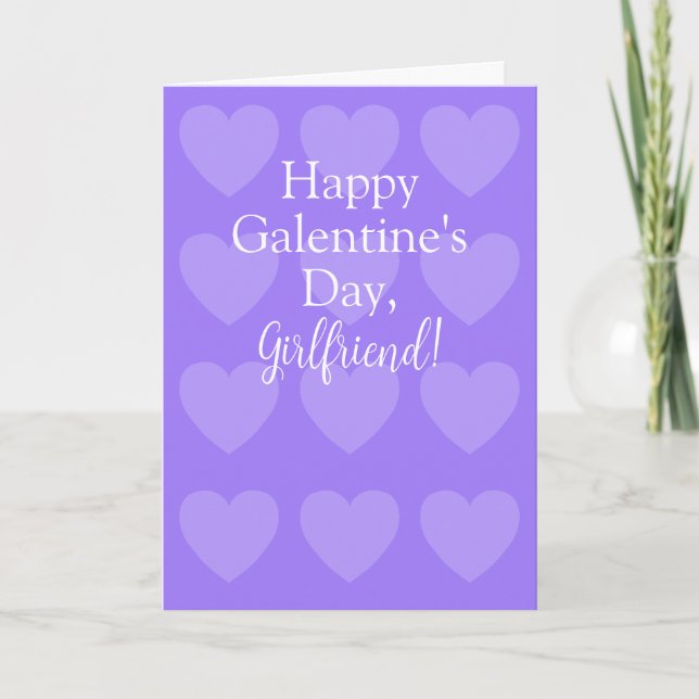 Galentine's day folded card by Jo Images (Front)