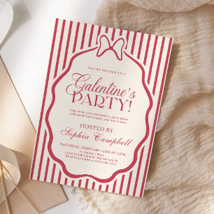 Galentine's Day Party Girls Valentine Invitation