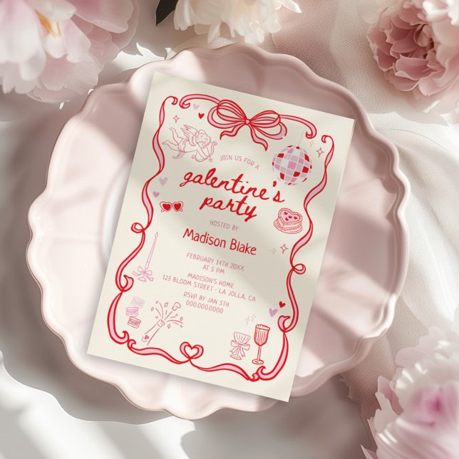 Galentine's Day Party Invitation (Creator Uploaded)