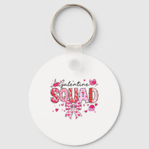 Galentines Day Women Galentines Squad Funny Valent Key Ring