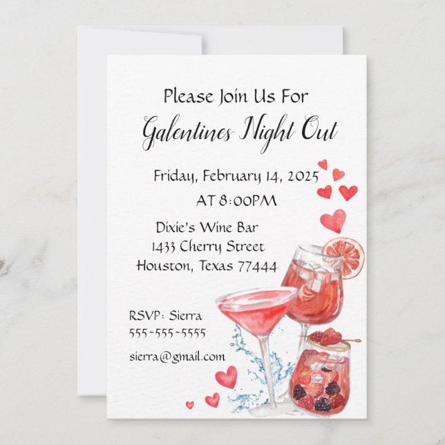 Galentines Invitation (Front)