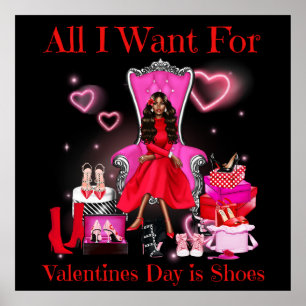 Galentines Valentines Woman Women Galentine Love Poster