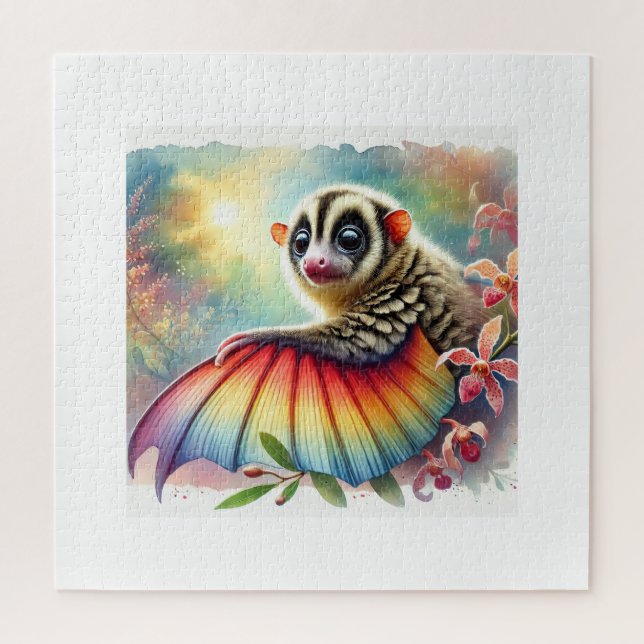 Galeopithecus Majesty 290824AREF145 - Watercolor Jigsaw Puzzle (Vertical)