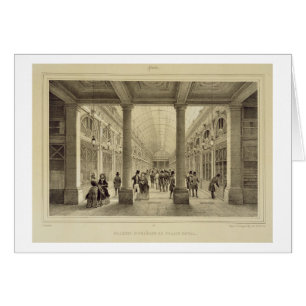 Galerie d'Orleans at the Palais Royal, from 'Paris