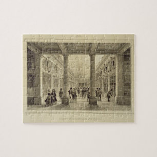 Galerie d'Orleans at the Palais Royal, from 'Paris Jigsaw Puzzle