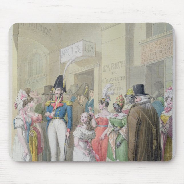 Galeries du Palais-Royal, from 'Tableau de Mouse Mat (Front)