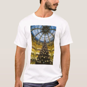 Galeries La Fayette at Christmas, Paris, France T-Shirt