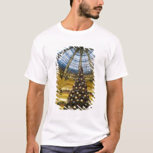 Galeries La Fayette at Christmas, Paris, France T-Shirt