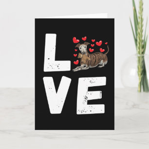 Galgo Español Dog With Stuffed Animal Spanish Card
