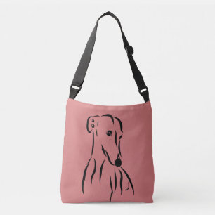 Galgo love crossbody bag