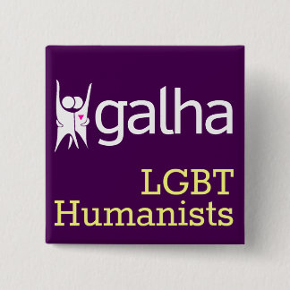 Galha LGBT Humanists square badge