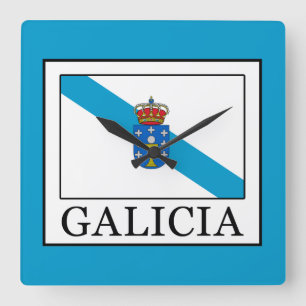 Galicia Square Wall Clock