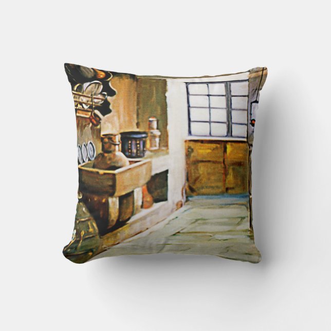Galician Corner (Point)/Galician nook (Sketch) Cushion (Front)