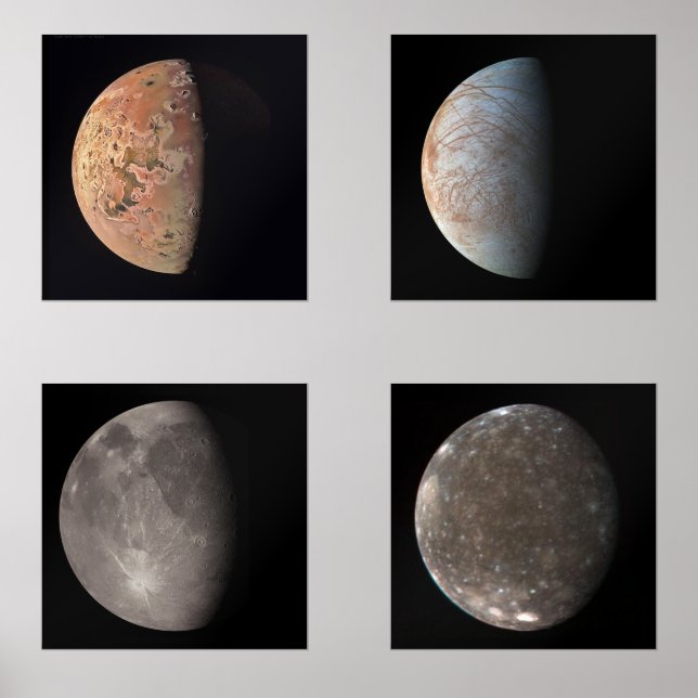 Galilean Moons Photo Print Set (Front)