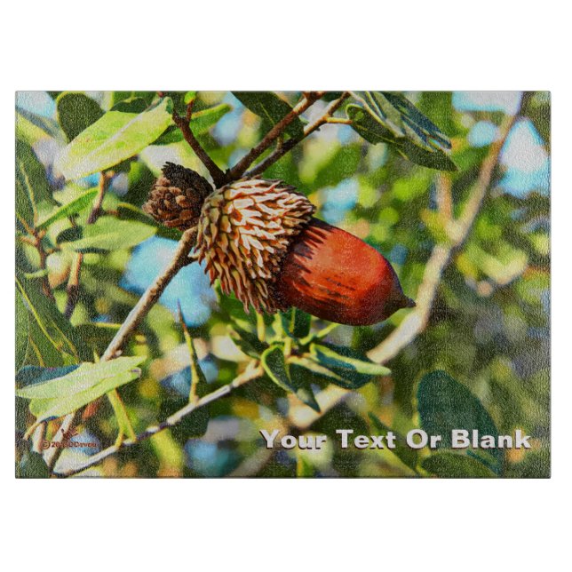 Galilee Acorn Cutting Board (Front)