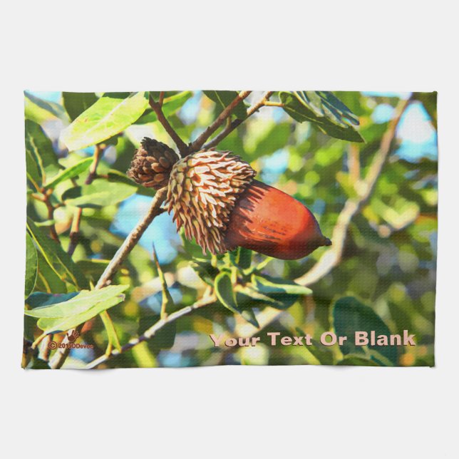 Galilee Acorn Tea Towel (Horizontal)