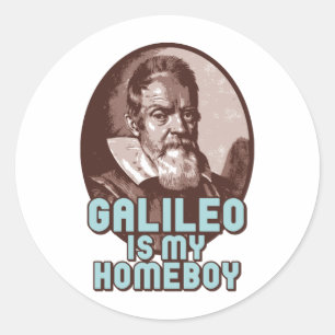 Galileo Classic Round Sticker