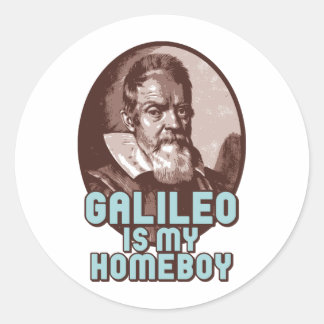 Galileo Classic Round Sticker