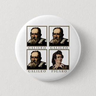 Galileo Figaro 6 Cm Round Badge