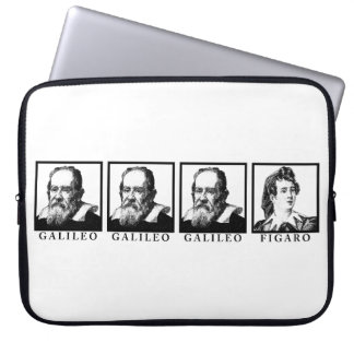 Galileo Figaro BW Laptop Sleeve