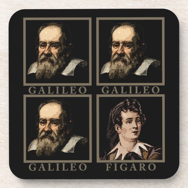 Galileo Figaro Coaster (Front)