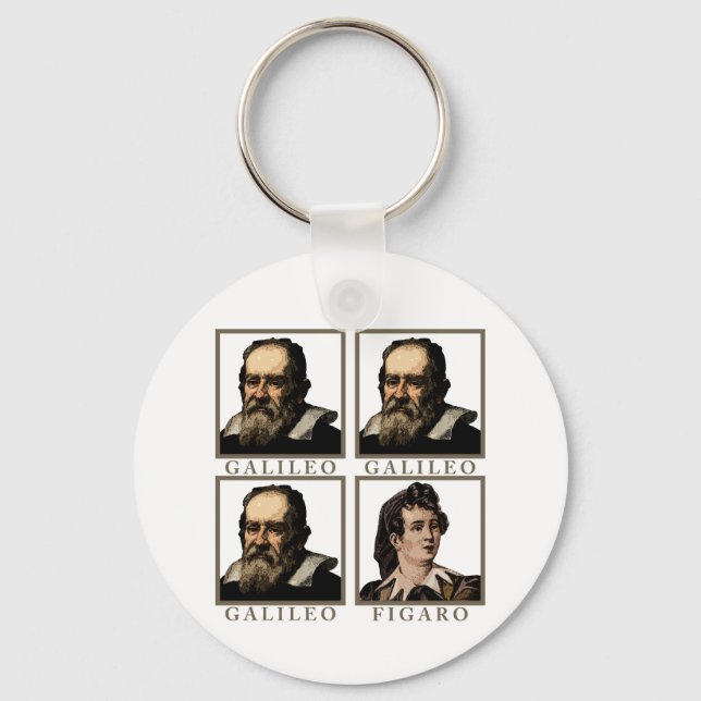 Galileo Figaro Key Ring (Front)