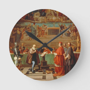 Galileo Galilei (1564-1642) before members of the Round Clock