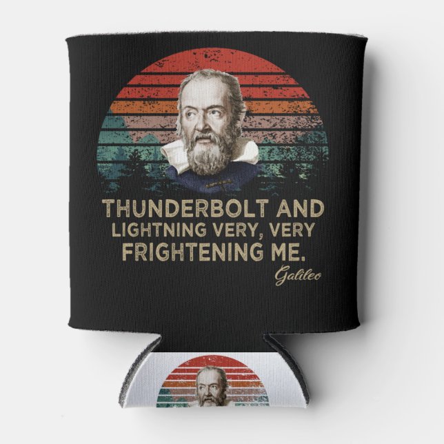 Galileo Galilei Can Cooler (Front)