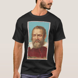 Galileo Galilei Illustration Portrait (1888)  T-Shirt